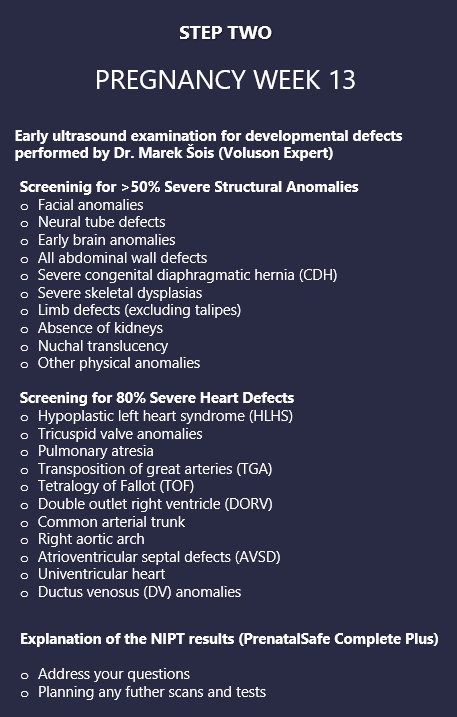 SMART test, NIPT test